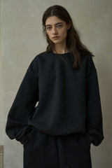 Dropped Shoulder Silhouette Sweatshirt