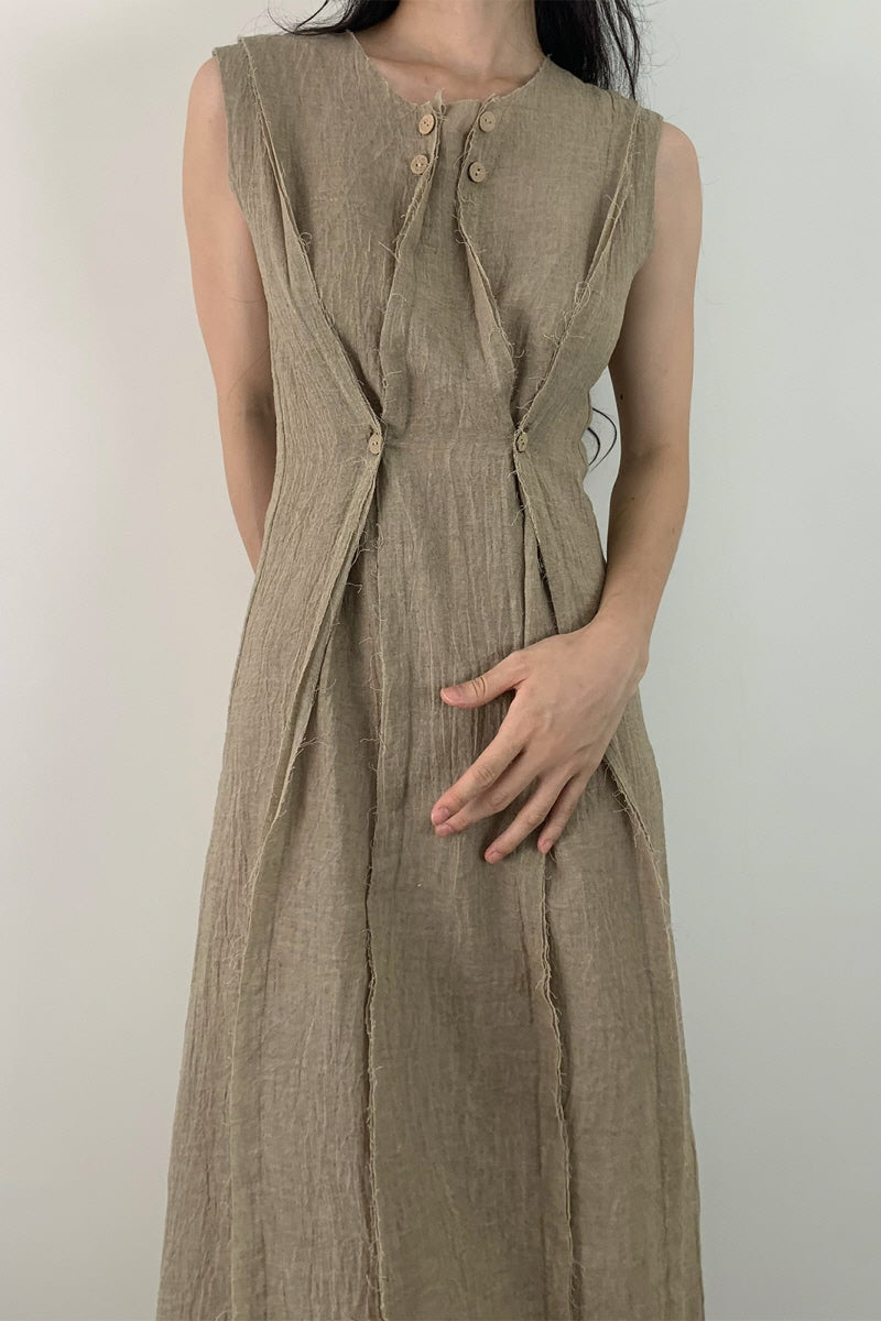 Raw Edge Dress