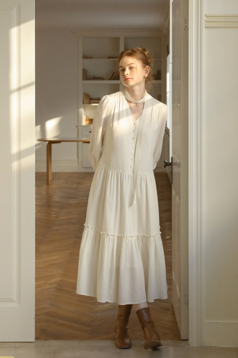 Ribbon Tiered Cake Dress