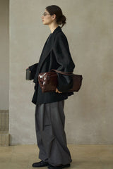 Loose Collar Short Jacket