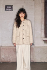 Fringed Cropped Jacket