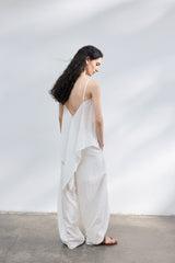 Slit Sleeveless Camisole Vest
