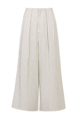 Wide-Leg Stripe Pants