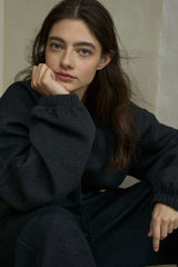 Dropped Shoulder Silhouette Sweatshirt