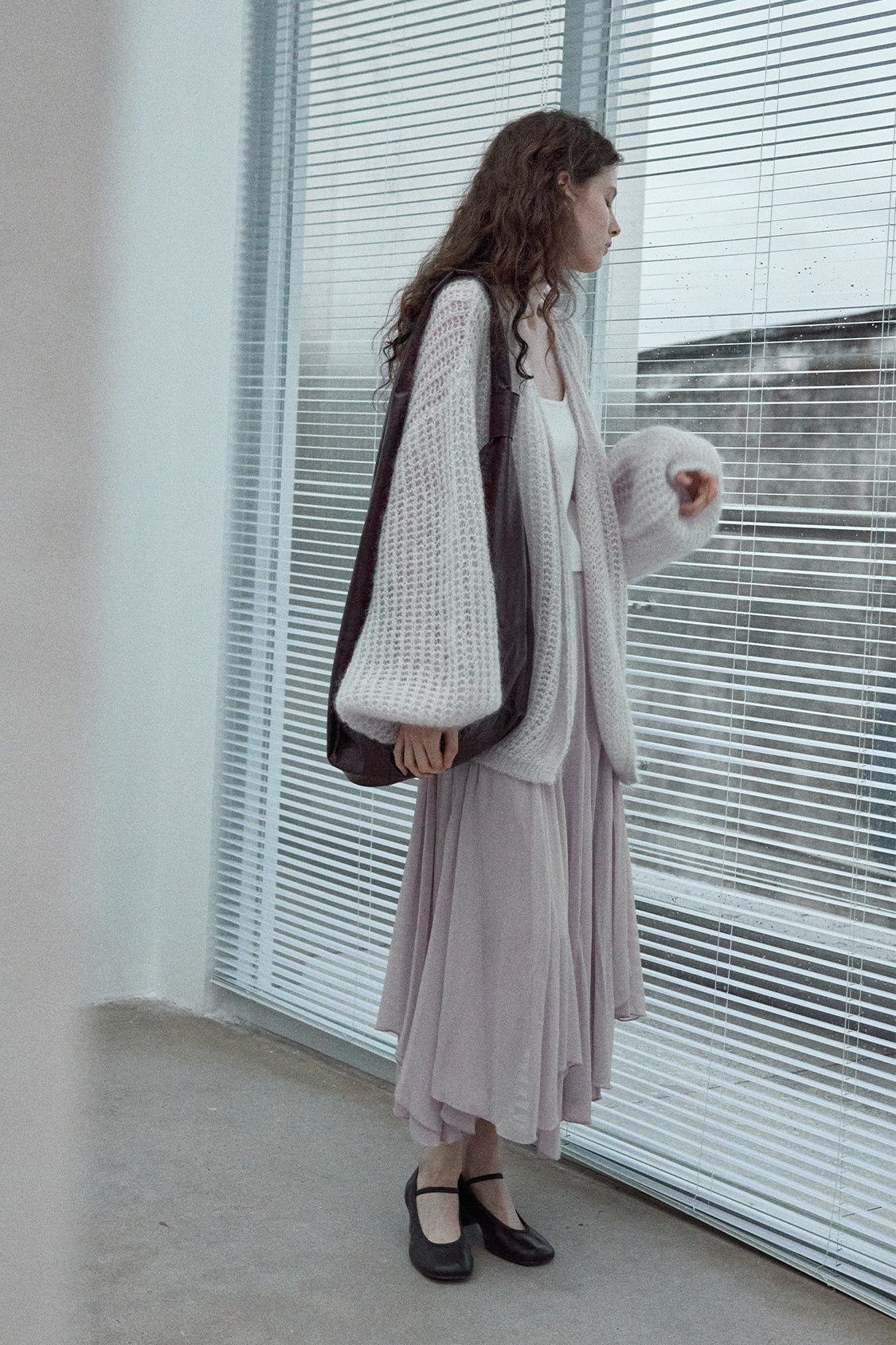 Lazy Lantern Sleeve Cardigan