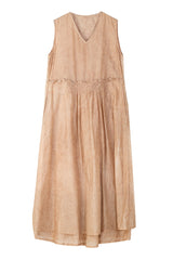 Lazy Sleeveless Loose Long Dress
