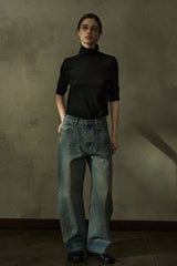 Straight Scimitar Jeans