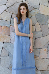 Vintage Resort Fringed Dress