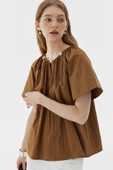 Beaded Raglan Sleeve Top