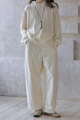 Curved-Leg Scimitar Pants