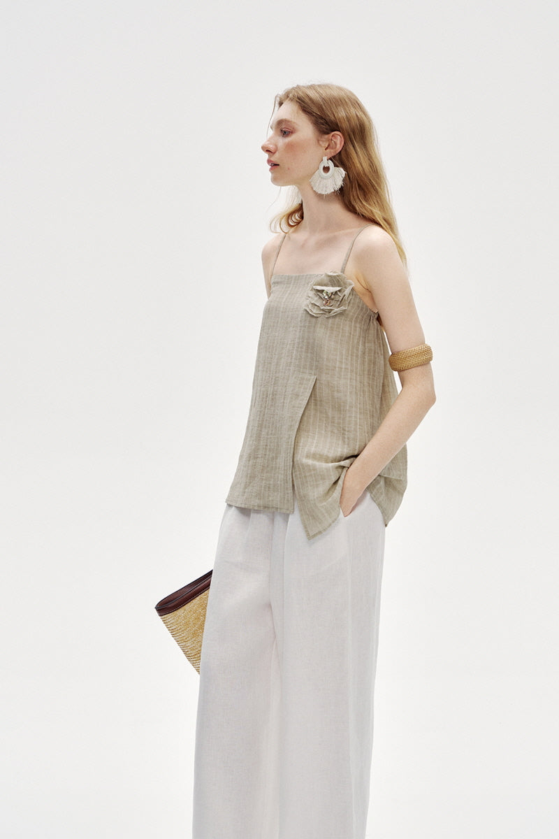 Irregular Stripe Camisole Top