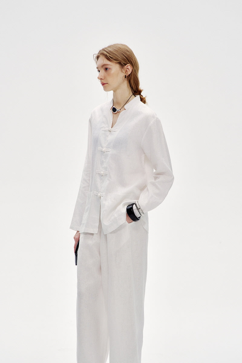 Lazy Wide-Leg Mop Pants
