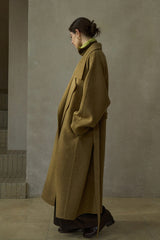 Tunic Lapel Oversized Long Coat