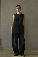 V-Neck Fitted Vest