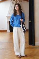 Straight Slouchy Trousers