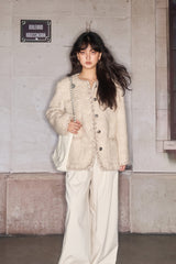 Fringed Cropped Jacket
