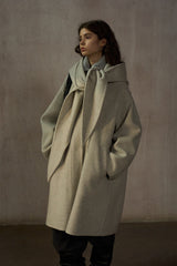 Detachable Hood Reversible Coat