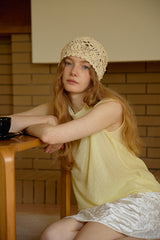 Chimney Neck Sleeveless Top