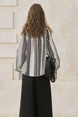 One-Shoulder Flared Sleeve Top