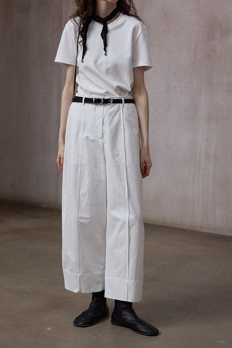 Misty Wide-Leg Scimitar Pants
