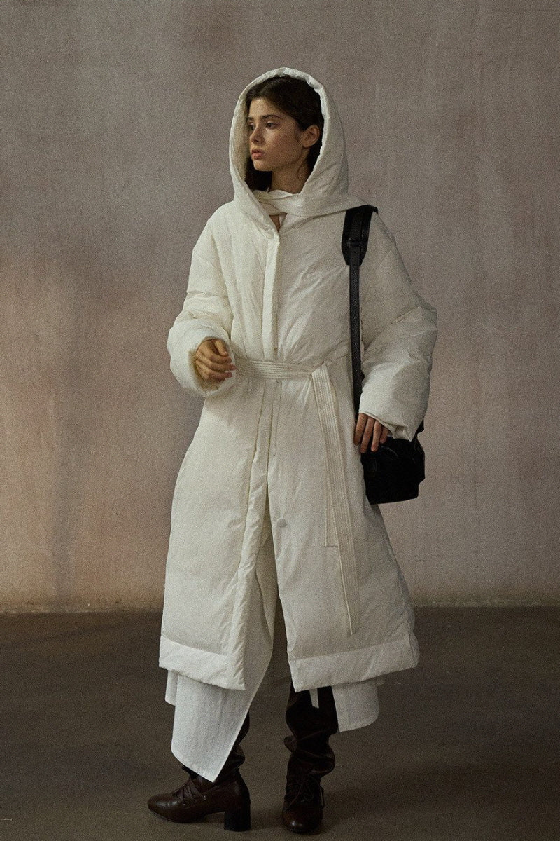 Oversized Hooded Puffer Coat