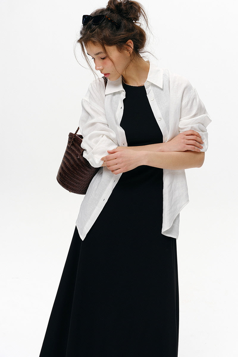 Relaxed French Thin Shirt