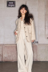 Fringed Cropped Jacket