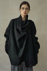Loose Collar Short Jacket