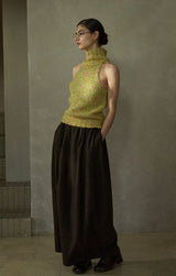 Loose Split Silhouette Skirt
