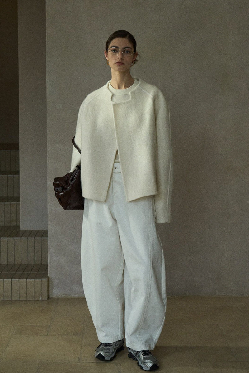 Small Chimney Collar Strap Jacket