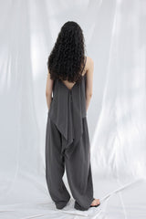 Slit Sleeveless Camisole Vest