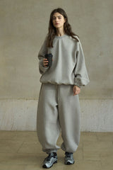Relaxed Fit Twill Texture Pants