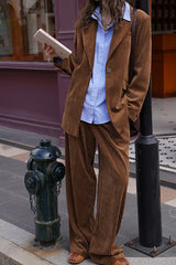 Vintage Loose Straight-Leg Trousers