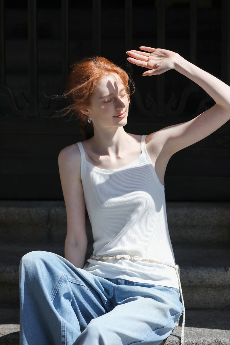 Minimalist Slim Fit Knit Camisole