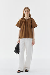 Beaded Raglan Sleeve Top
