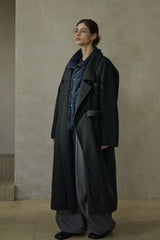 Tunic Lapel Oversized Long Coat