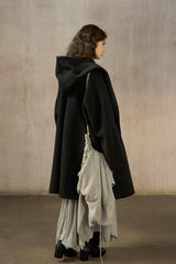 Detachable Hood Reversible Coat