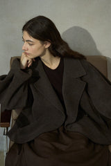 Reversible Cropped Duffle Coat