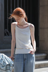 Minimalist Slim Fit Knit Camisole