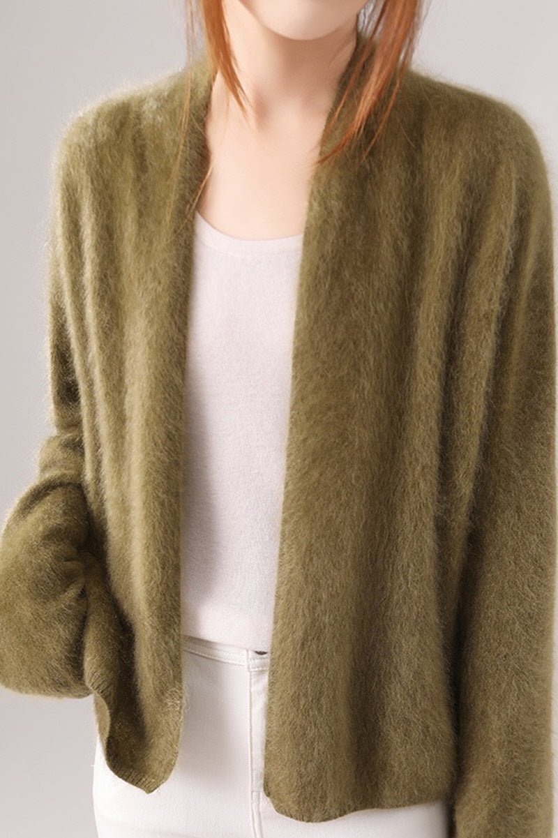 Lazy Brushed Cardigan Jacket