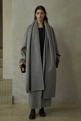 Lazy Collar Tweed Jacket