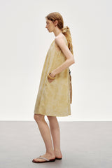 Lazy Halterneck Loose Slip Dress