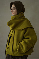 Crew Neck Short Jacket