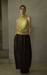 Loose Split Silhouette Skirt
