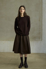 Pleated Puffy Skirt