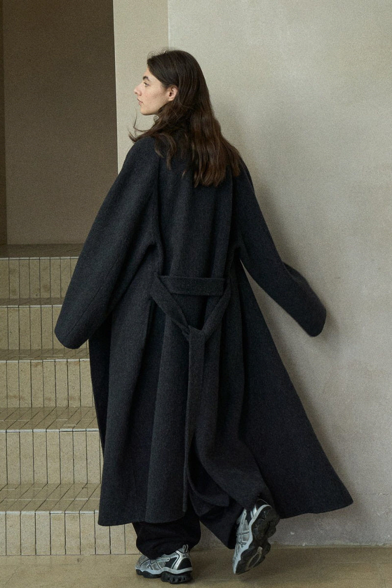Double-Lapel Reversible Coat