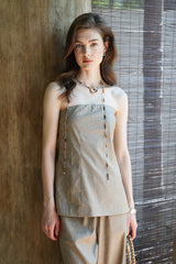 Relaxed Linen Vest