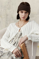 U-Neck Loose Cardigan