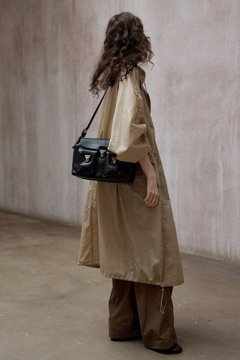 Relaxed Silhouette Trench Coat