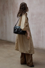 Relaxed Silhouette Trench Coat